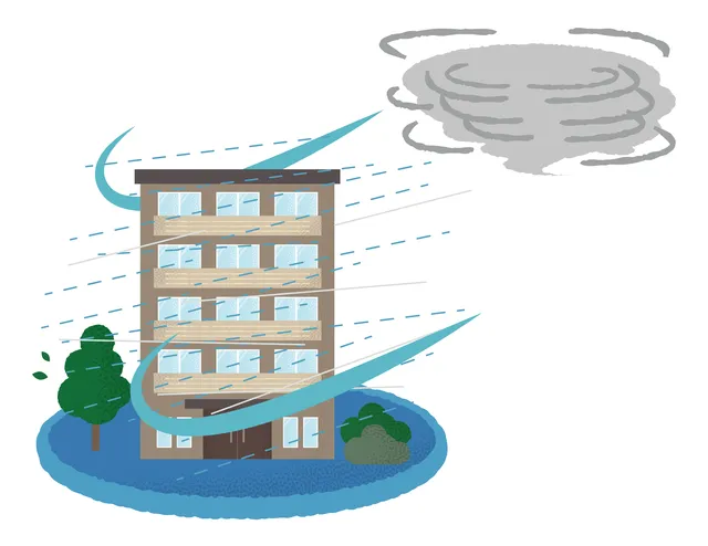 台風の季節到来!マンションでの対策は大丈夫?